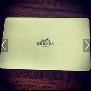 Hermès Paris Gift Card $500